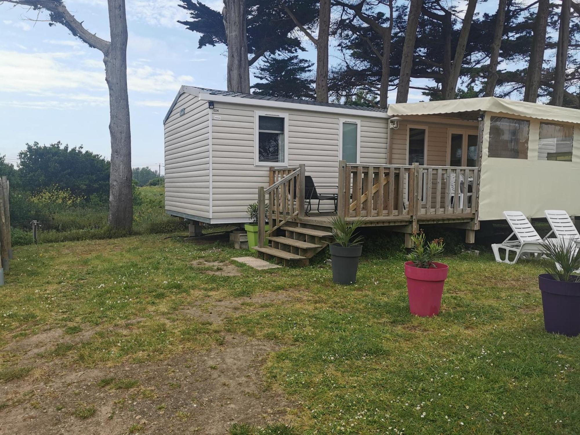 Mobilhome Vue Ocean La Costa Breizha Quiberon Zewnętrze zdjęcie
