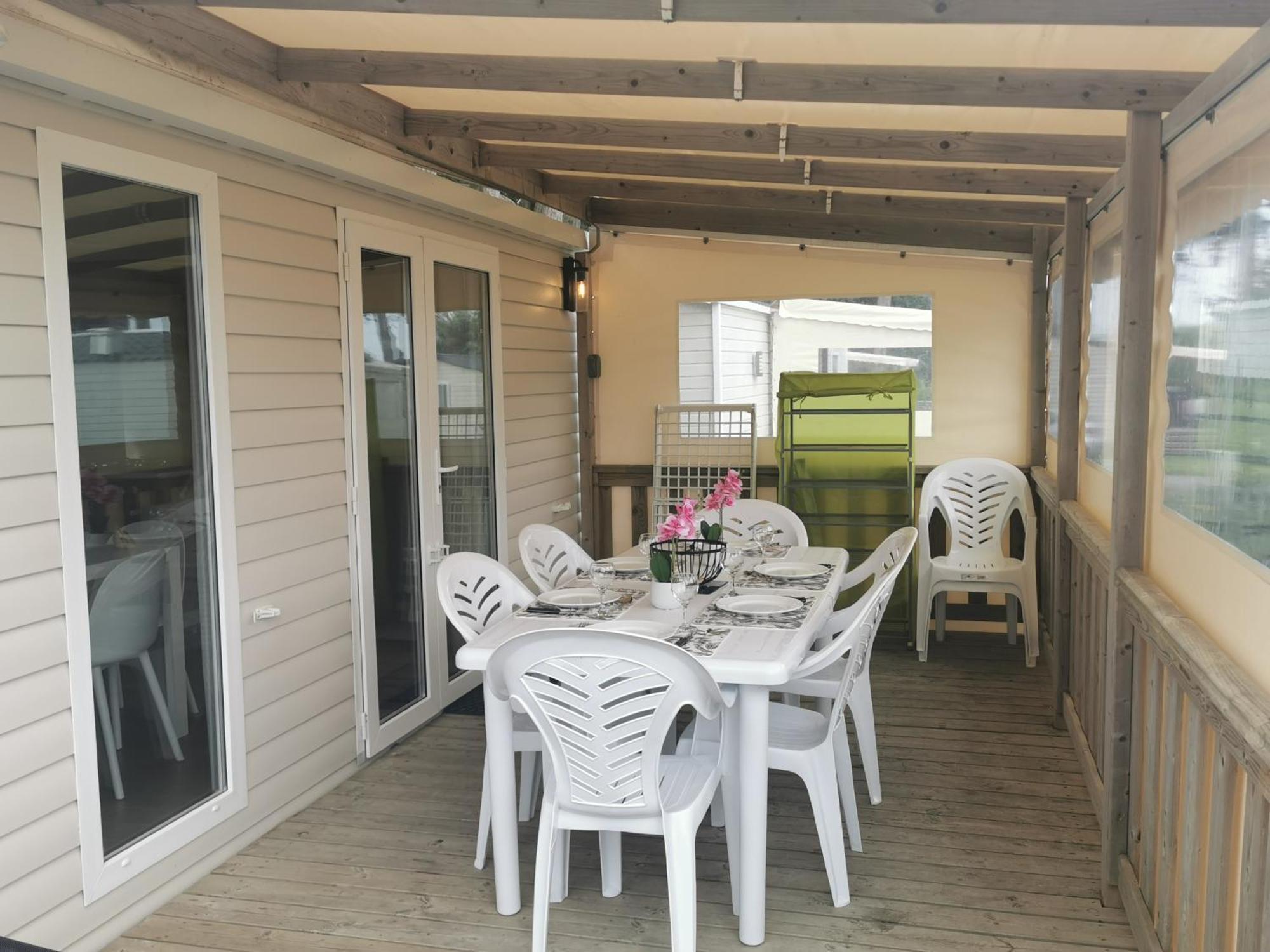 Mobilhome Vue Ocean La Costa Breizha Quiberon Zewnętrze zdjęcie